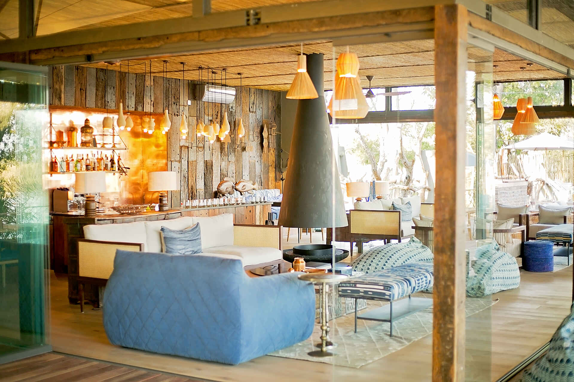 Thorntree River Lodge: Lounge und Bar