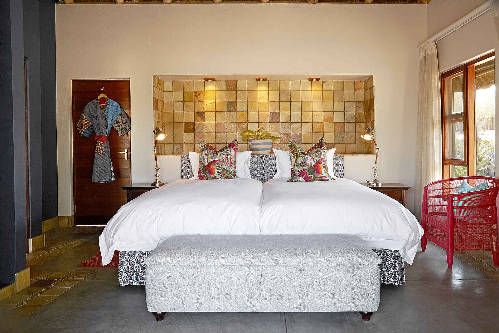 Jacis Sabi House: Zweites Schlafzimmer im Cottage Jacis Sabi House: Zweites Schlafzimmer im Cottage