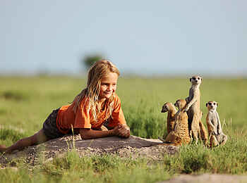 Camp Kalahari: Erdmännchen