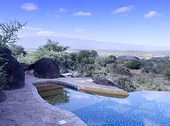 Elerai Camp: Der Pool Elerai Camp: Der Pool