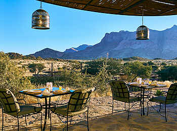 Hohenstein Lodge: Terrasse Hohenstein Lodge: Terrasse