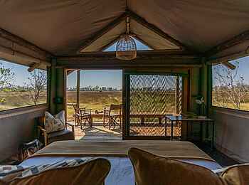 Little Sable Camp: Blick nach draußen Little Sable Camp: Blick nach draußen