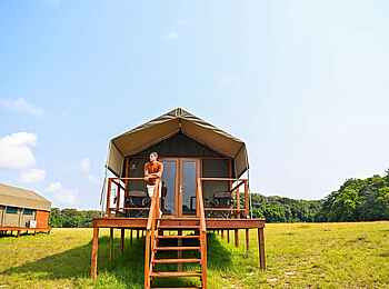 Loango Savannah Camp: Gästezelt 