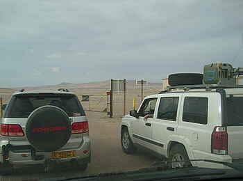 Lüderitz Nest Hotel: Start zur Bogenfels-Tour