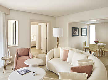 LUX Belle Mare: Der Wohnbereich der Prestige Villa LUX Belle Mare: Der Wohnbereich der Prestige Villa
