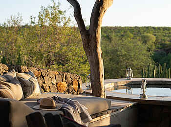 Mashatu Euphorbia Villas: Private Villa Pool