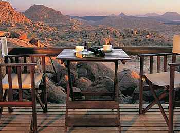 Mowani Mountain Camp: Private Veranda