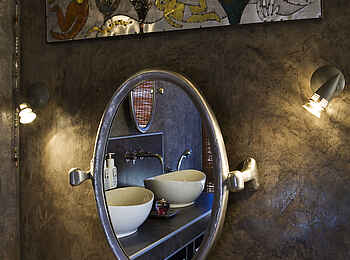 Okonjima Bush Camp: Badezimmerimpression