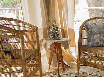 Three Rivers Camp: Sitzecke