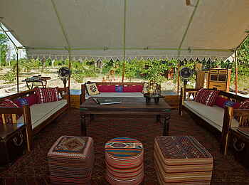 Selinda Explorers Camp: Lounge Selinda Explorers Camp: Lounge