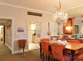 Cape Grace Hotel: Three Bedroom Suite Dining Room and Kitchen Cape Grace Hotel: Three Bedroom Suite Dining Room and Kitchen