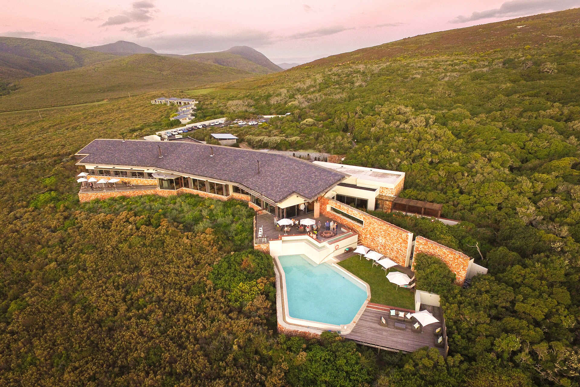 Grootbos Forest Lodge: Gesamtansicht