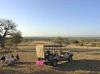 Kichaka Expeditions: Mittagspause beim Game Drive