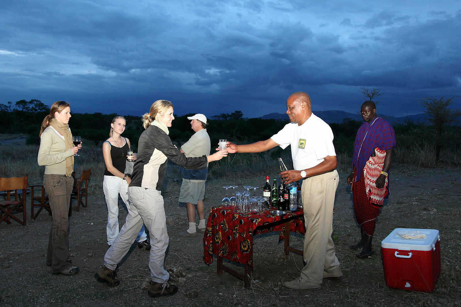 Manyara Ranch: Sundowner Manyara Ranch: Sundowner