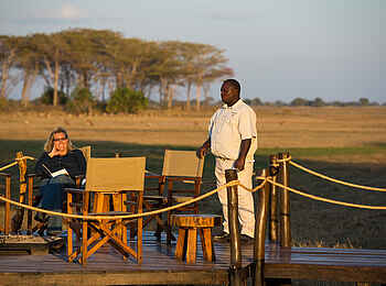 Mukambi Busanga Plains Camp: Aufmerksamer Service Mukambi Busanga Plains Camp: Aufmerksamer Service