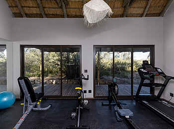 Simbavati Waterside Lodge: Das Fitnessstudio Simbavati Waterside Lodge: Das Fitnessstudio