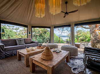 Magashi Camp: Die gemütliche Lounge