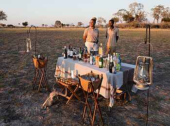 Amber River Camp: Sundowner Amber River Camp: Sundowner