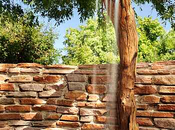 Bilimungwe Bushcamp: Außendusche