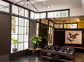 Grande Roche Hotel: Eingangsbereich des Konferenzraums