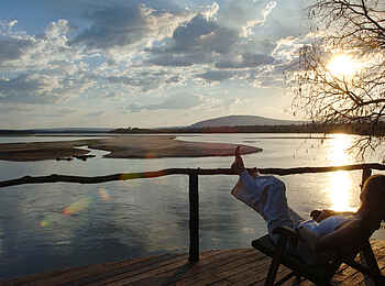Sand Rivers Selous: Entspannen am Fluss
