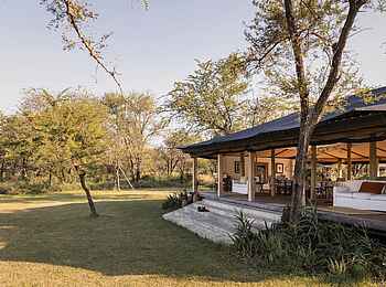 Serian´s Lamai Camp: Terrasse