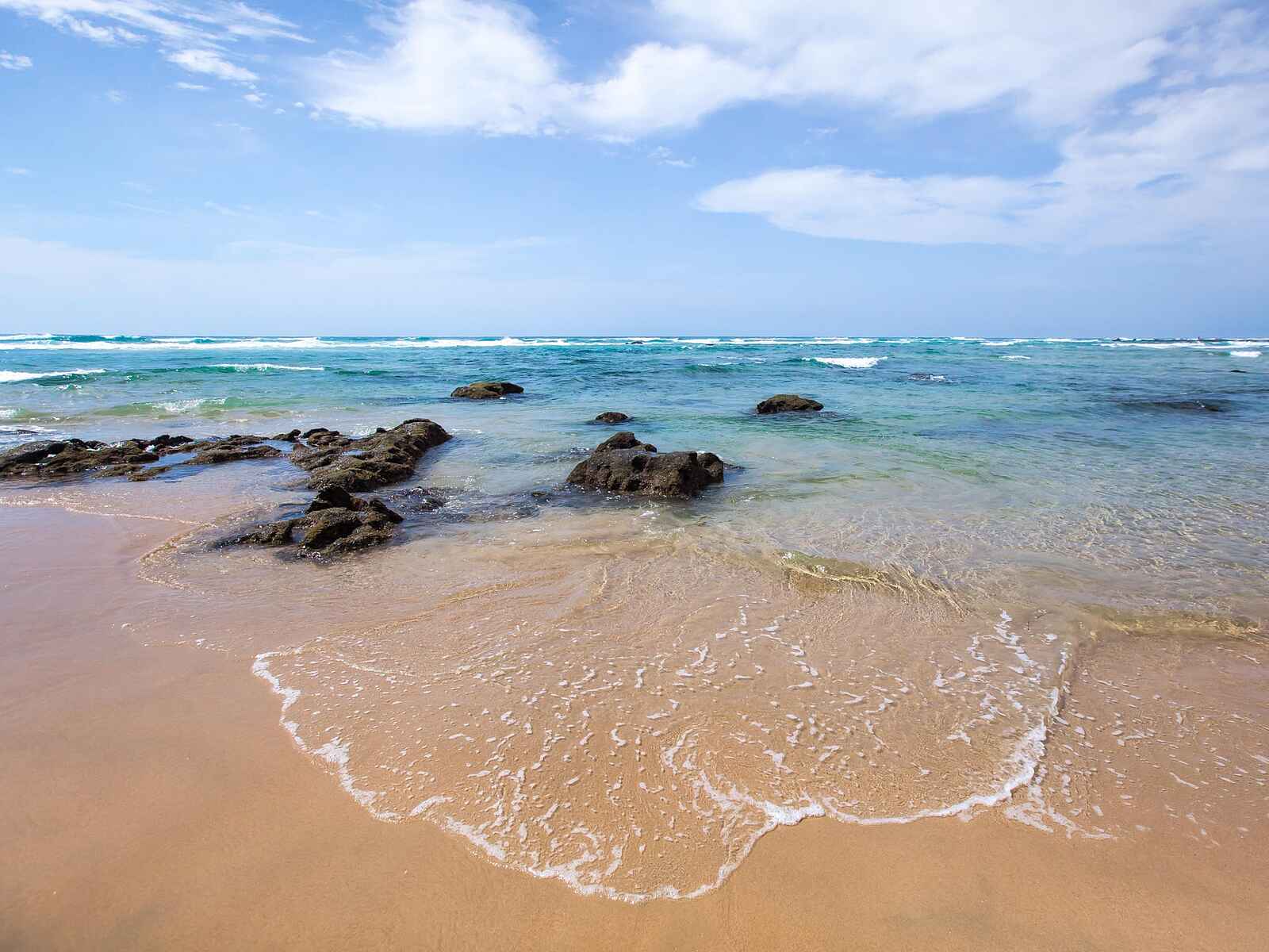 Thonga Beach Lodge: Strand Thonga Beach Lodge: Strand
