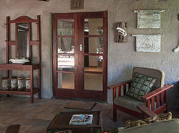 Bayete Guest Lodge: Auf der Veranda