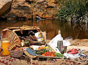 Bushmans Kloof Wilderness Lodge: Picknick Bushmans Kloof Wilderness Lodge: Picknick