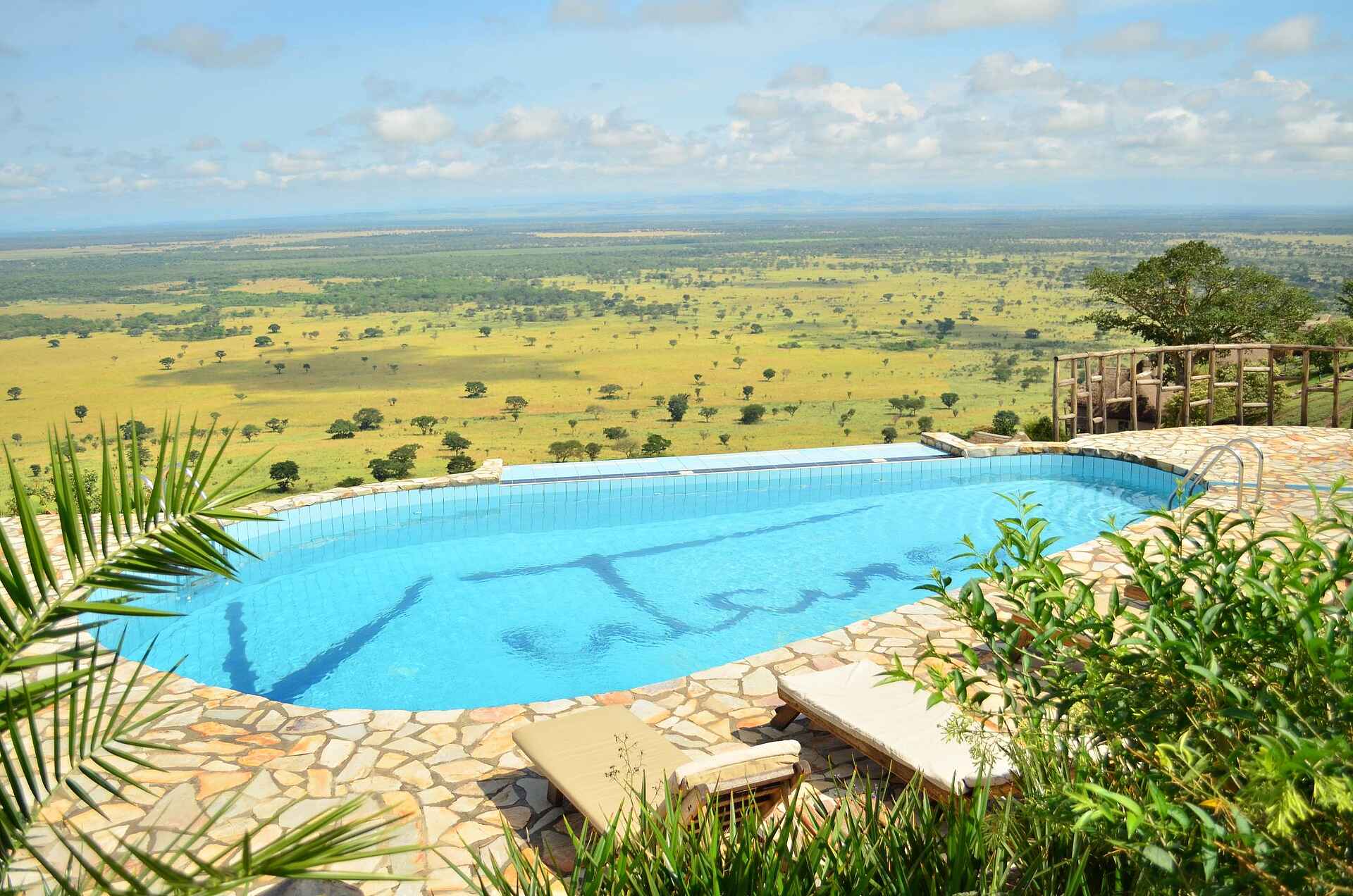 Katara Lodge: Poolbereich