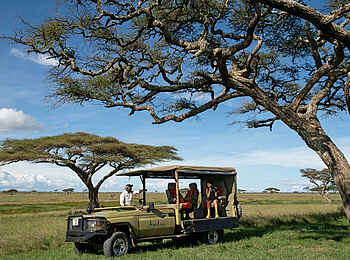The Retreats at Namiri Plains Camp: Pirschfahrt The Retreats at Namiri Plains Camp: Pirschfahrt