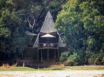 Shawa Luangwa Camp: Luxury Tent Ansicht