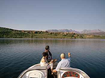 Simbavati Cederberg Ridge Lodge: Ein Ausflug mit dem Boot Simbavati Cederberg Ridge Lodge: Ein Ausflug mit dem Boot