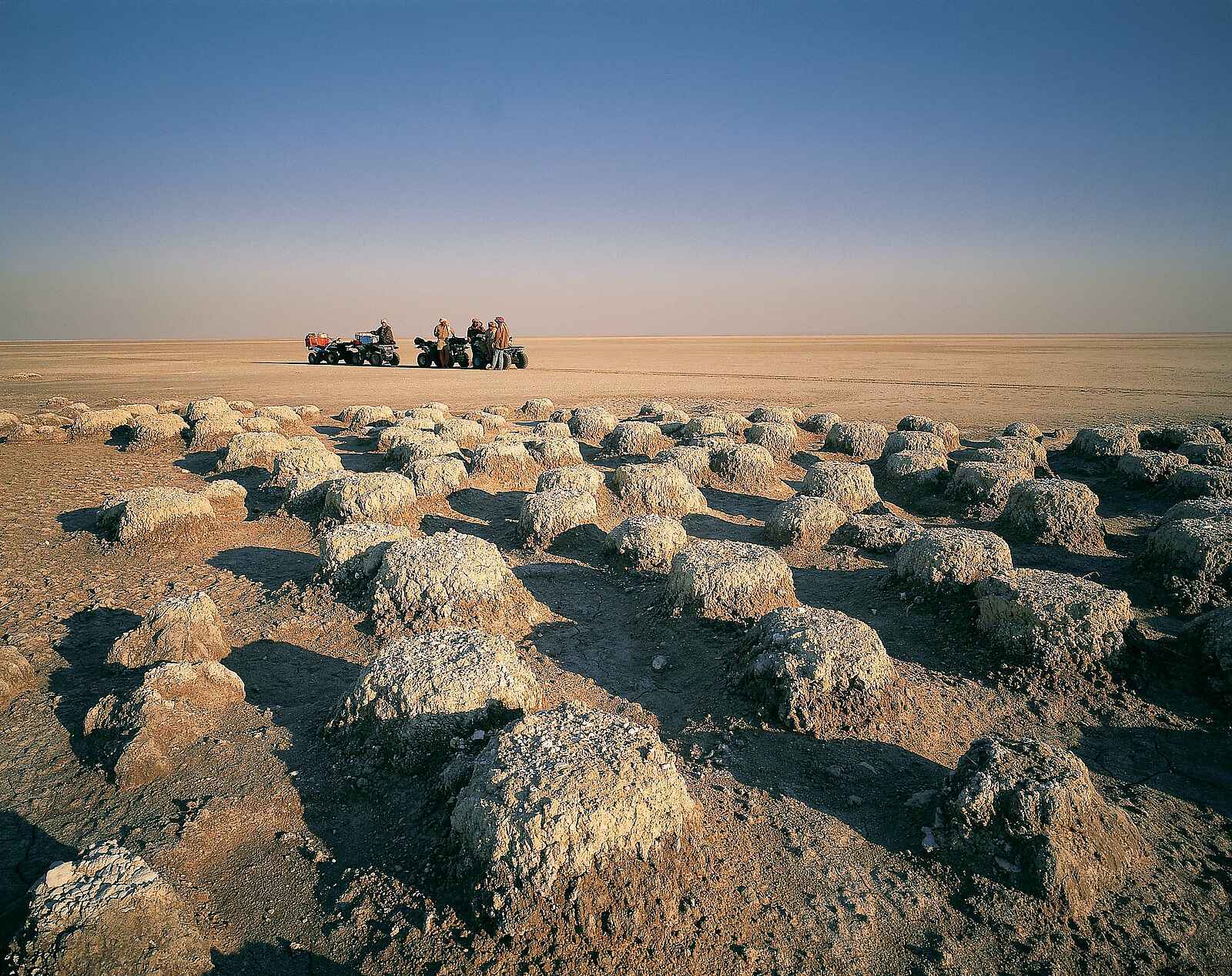 Camp Kalahari: Quadbike-Tour nach Kubu Island Camp Kalahari: Quadbike-Tour nach Kubu Island