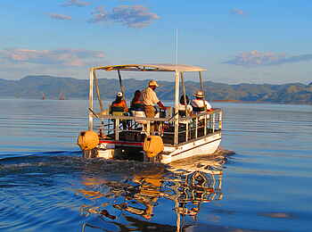 Changa Safari Camp: Ein Bootsausflug Changa Safari Camp: Ein Bootsausflug