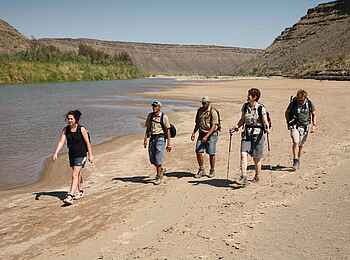 Fish River Lodge: Wanderung entlang des Fish Rivers