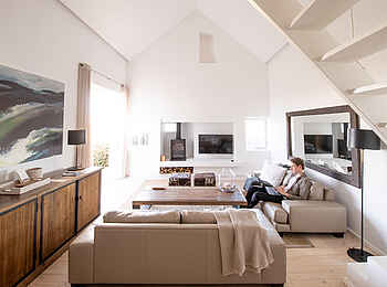Strandloper Ocean Boutiquehotel: Nature King Suite Blick hinein
