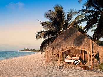 andBeyond Benguerra Island: Gästesuite Cabana - Strandlounge