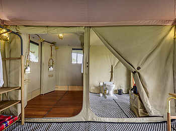 Angama Safari Camp: Dusche
