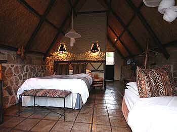 Big Cave Camp: Stimmungsvolles Ambiente