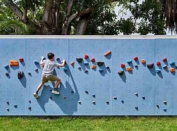 LUX Grand Baie: Kletterwand für Kinder LUX Grand Baie: Kletterwand für Kinder