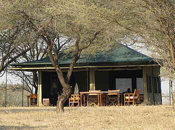 Manyara Ranch: Hauptzelt Manyara Ranch: Hauptzelt
