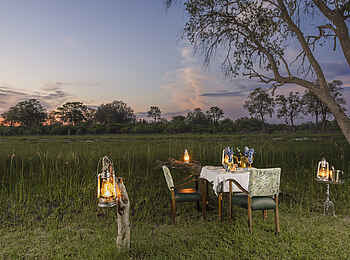 MmaTsebe Tented Camp: Buschdinner