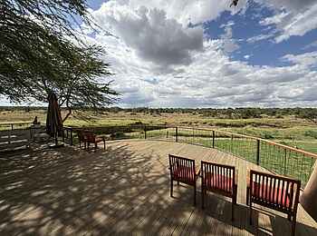 Ol Pejeta Bush Camp: Aussicht