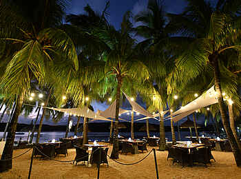 Shandrani Beachcomber Resort and Spa: Abendstimmung Shandrani Beachcomber Resort and Spa: Abendstimmung
