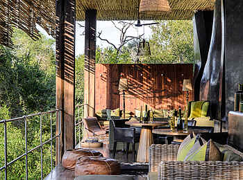 Singita Sweni Lodge: Lounge