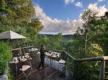 Tsala Treetop Lodge: Dinning Deck Tsala Treetop Lodge: Dinning Deck