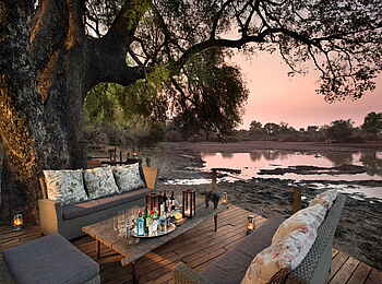 Kanga Expeditions: Abendstimmung