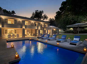 AtholPlace Hotel & Villa: Der Pool der Villa AtholPlace Hotel & Villa: Der Pool der Villa