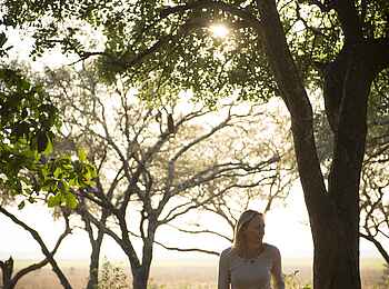 Chada Katavi Camp: Spaziergang